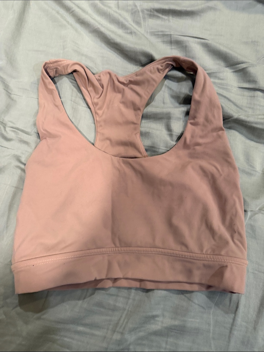 BuffBunny Mauve Racerback Sports Bra
